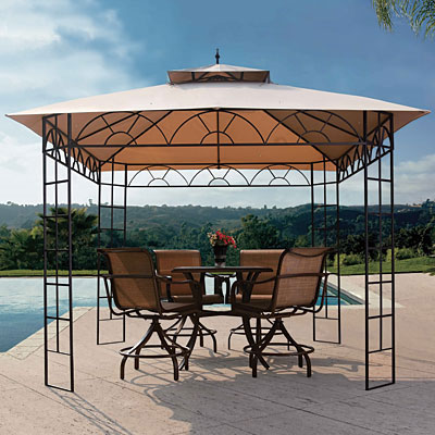 Garden Winds Replacement Canopy Top for Belvedere Gazebo   